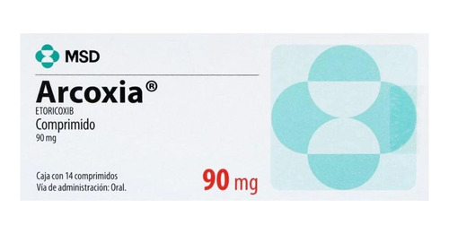 Arcoxia 90mg - Etoricoxib - 14 Comprimidos