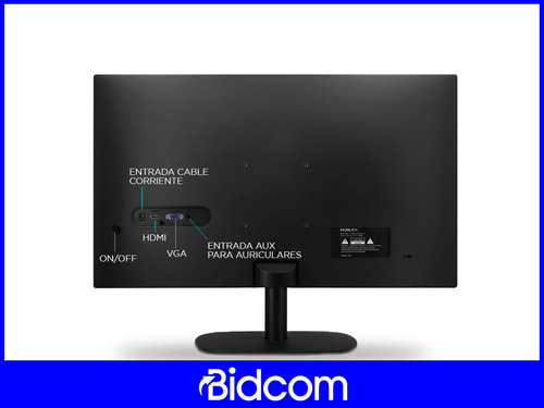 Monitor Led Noblex Mk24x7100pi 23.8 Full Hd Va Antiglare Color Negro