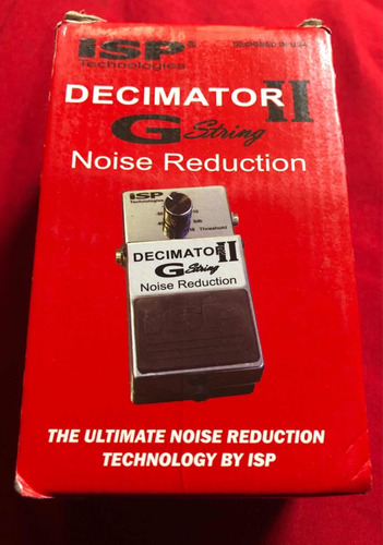 Isp Technologies Decimator G-string Pedal Ii Noise Reduction