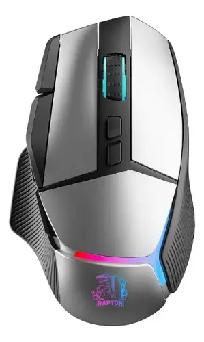 Mouse Gamer Raptor Storm Grip 9 Botones 8000DPI