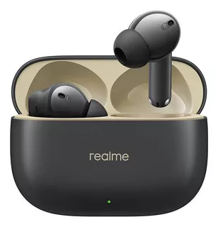 Audifonos Bluetooth Realme Buds T300 Color Blanco Color Negro Luz Verde