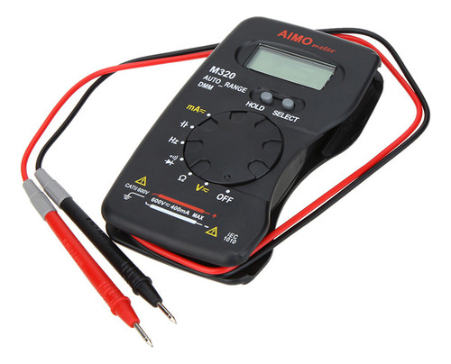 Aimo M320 Multimeter Digital Lcd Of Bolsillo Dmm Meuring