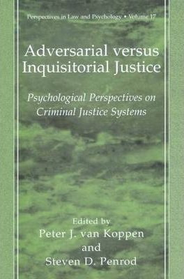 Libro Adversarial Versus Inquisitorial Justice - Peter J....