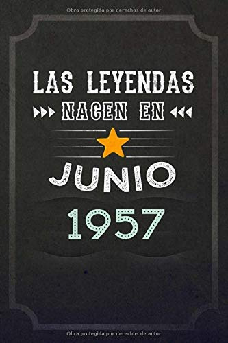 Las Leyendas Nacen En Junio 1957: Regalo De Cumpleaños Nacid