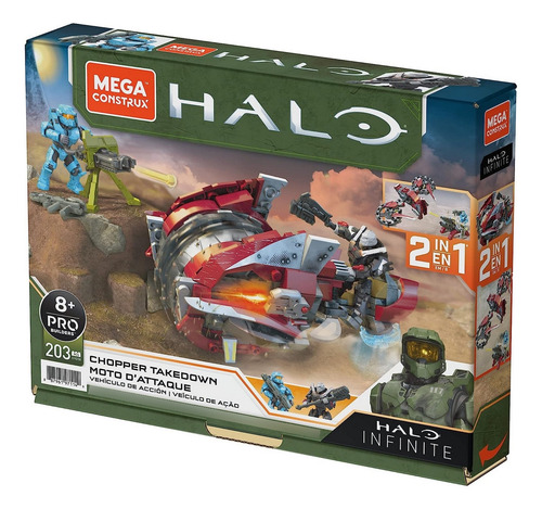 Halo Mega Construx Chopper Takedown