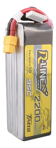 Bateria Lipo Tattu R-line 2200 Mah 22.2v 95c 6s Xt60 Drone 7
