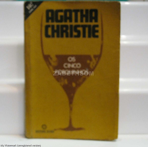 Os Cinco Porquinhos - Agatha Christie - 10 Edição Globo 1943