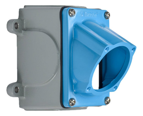 Meltric Montaje Pared Ángulo 30°,poly Azul, 713c3n07