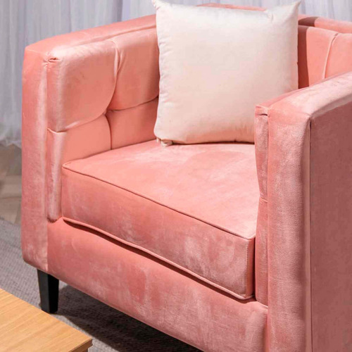 Sillon Individual Drake Rosa Këssa Cdmx