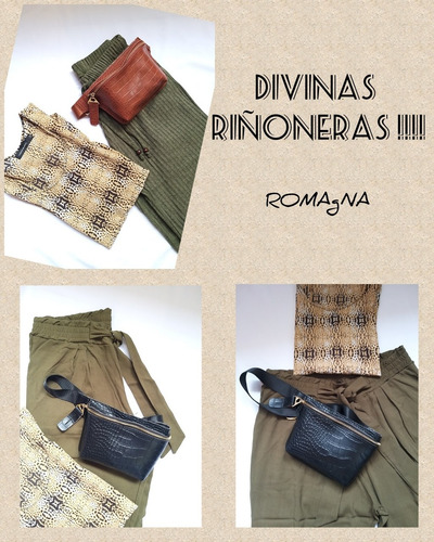 Riñonera. Ecocuero!!!!
