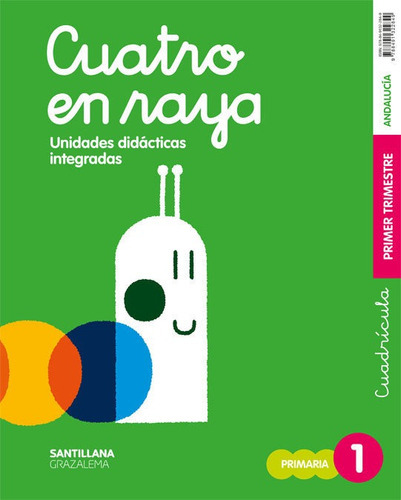 Globalizado Cuatro En Raya Cuadricula 1 Primaria, De Vários Autores. Editorial Ediciones Grazalema, S.l., Tapa Blanda En Español
