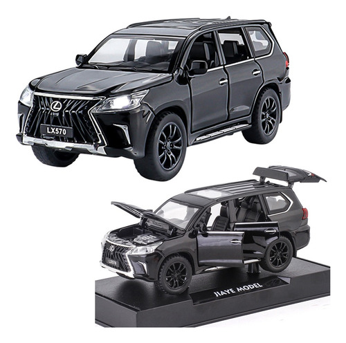 Lexus Lx570 Miniatura Metal Coche Con Luces Y Sonido 1/3 [u]