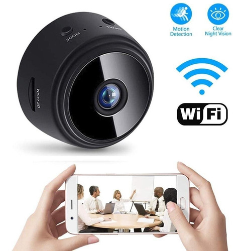 Mini Camara Espia Wifi Redonda - Jxlcam