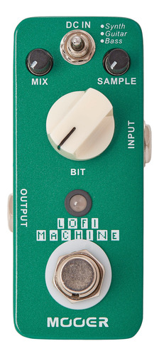 Pedal Efecto Guitarra Mooer Lofi Machine Sampling Rate Liqm#