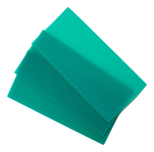 3x Accesorios De Paquete De Prensa Tazas De Silicona Verde