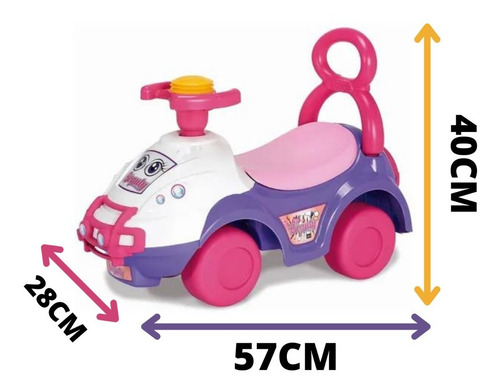 Pata Pata Rondi Caminador Andarin Andador Bebe Colores Cadia Color Beauty Rosa