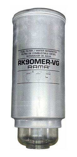 Rk90mer-vg Filtro De Combustible Separador De Agua Rama