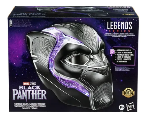 Pantera Negra Casco Electrico Replica Real - Marvel Legends