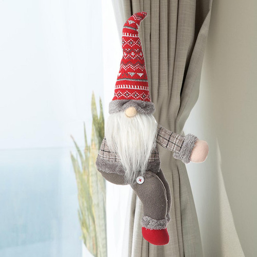 Hebilla Para Cortinas Navideñas Muñeca Con Hebilla Para Cort