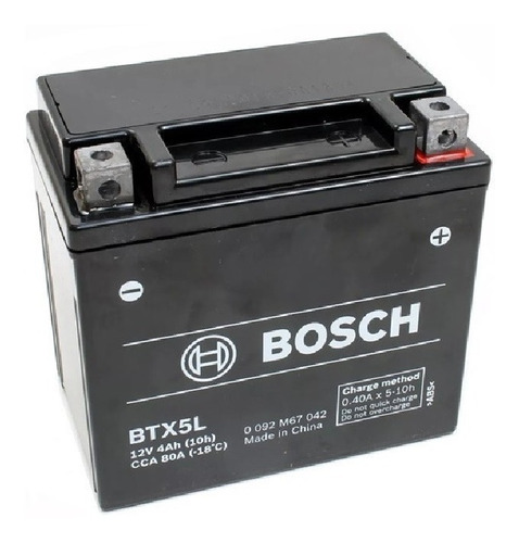 Imagen 1 de 1 de Bateria Moto Bosch Ytx5l-bs = Btx5l Yamaha Ttr230 2020
