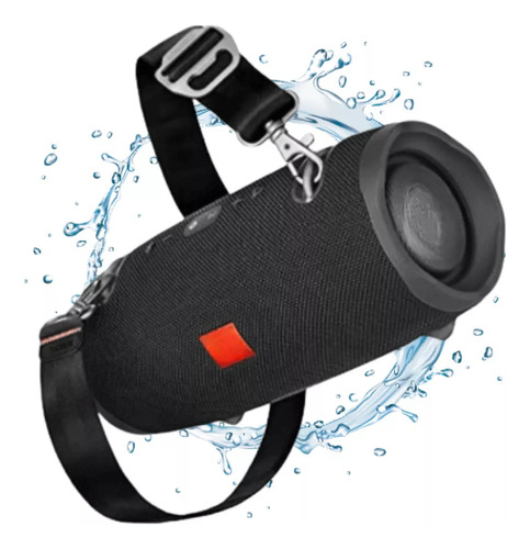 Caixa De Som Bluetooth Portátil Resiste Agua C/ Alça 5.1 Nov