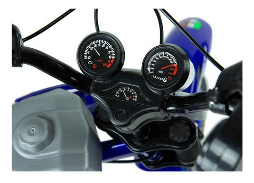 Imagen 4 de 4 de Bicicleta cross infantil Lamborghini Cross R16 M frenos v-brakes color azul con ruedas de entrenamiento