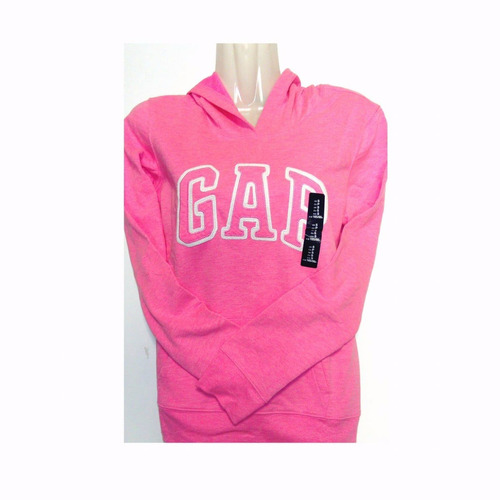 Poleron Gap Original Talla S Color Rosado Mujer Cod 002