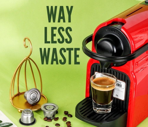 Cápsulas Reutilizables Acero Para Nespresso Icafilas Unidad