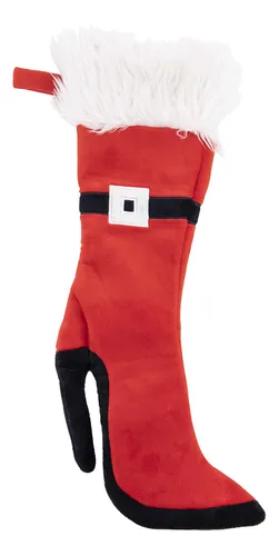 Medias Navideñas Con Tacón Alto En Forma De C Para Botella D