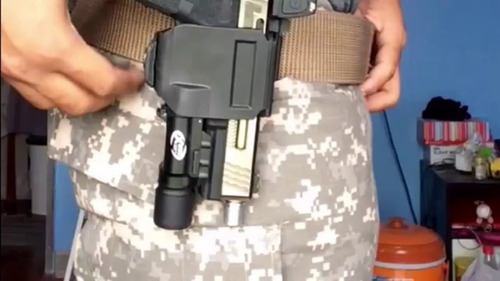Imagen 8 de 9 de Clip Holster Para Pistola Glock Varios Modelos