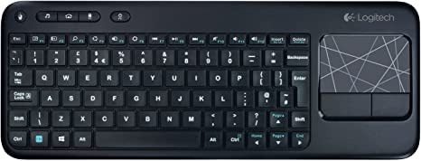 Teclado De Contacto Inalámbrico Logitech K400 Con Touchpad M