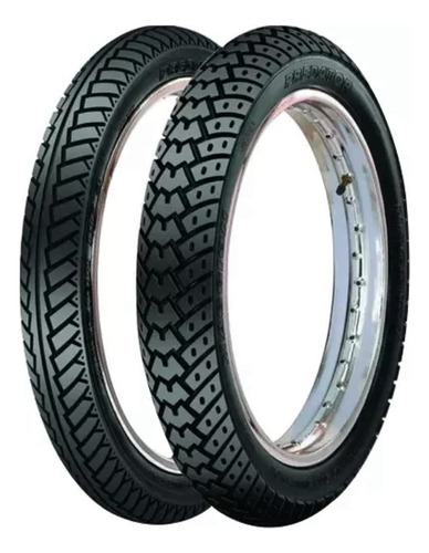 Pneu Cg Fan Titan 90/90-18+2.75-18 Predator S/c Maggion