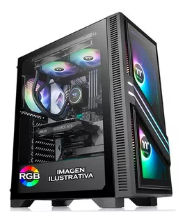 Gabinete Thermaltake Gamer Versa T35 Tg Templado Rgb Pcreg