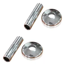 Comprar Kit Niple Cromado 1\u002F2 Y Roseta Metalica Para Radiador X 2