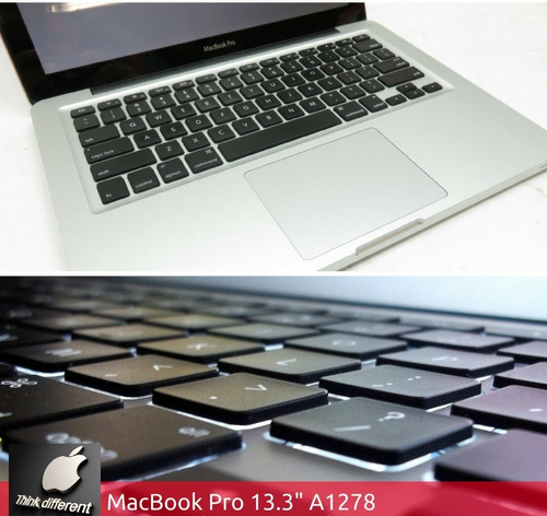 Teclado Para Macbook Pro 13'' A1278 Colocacion En El Día!!