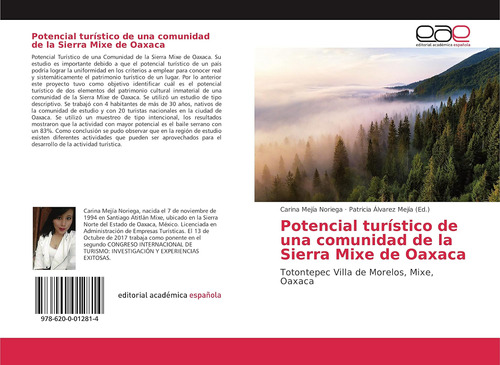 Libro: Potencial Turístico De Una Comunidad De La Sierra Mix