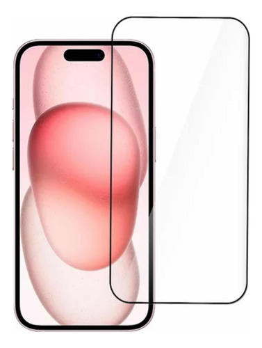2 Pzas Mica Cristal Templado 9d Iphone 15/15 Pro