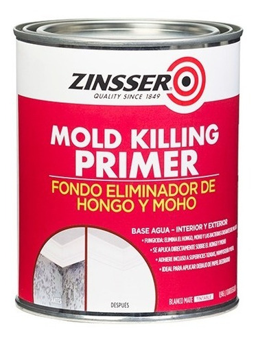 Fondo Antihongo Mold Killing Primer Zinsser 0,946 Rust Oleum