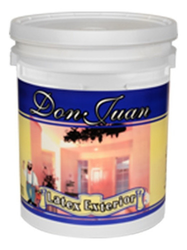 Pintura Látex Exterior Don Juan Premier 10 L Blanco 50058 Mm