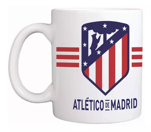 Taza Blanca Atlético De Madrid