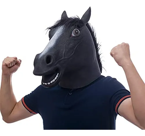 comprar Mascara Caballo Latex Disfraz Halloween Horse