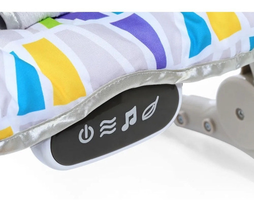 Imagen 6 de 6 de Silla Mecedora Bebe Plegable Con Música Y Vibración 18kg