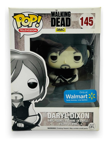 Daryl Dixon The Walking Dead Funko Pop 145 Exclusivo Walmart