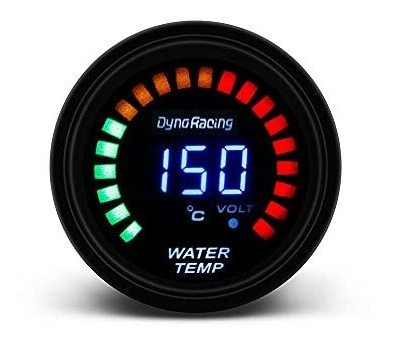 Dyno Racing Medidor De Temperatura De Agua Universal De 2 Pu