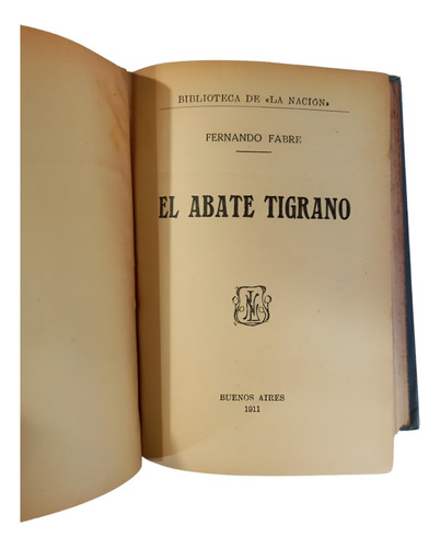 El Abate Tigrano - Fernando Fabre