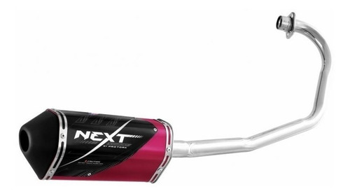 Escapamento Esportivo Next Cbx 250 Twister Pink Protork