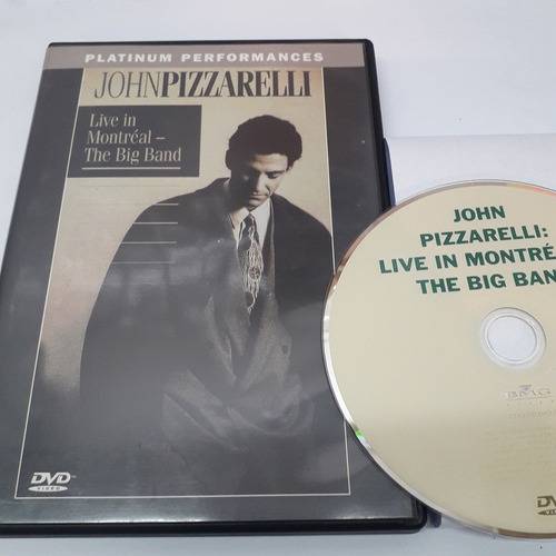 Dvd - John Pizzarelli Live In Montreal The Big Bang Musica
