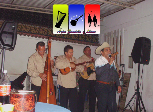 Grupo De Música Llanera ¡¡¡en Vivo!!! Arpa Bandola Y Llano