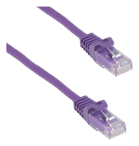 Cable Utp Easyboot Ethernet Cat6 Chaqueta Pvc Cm Morado 1