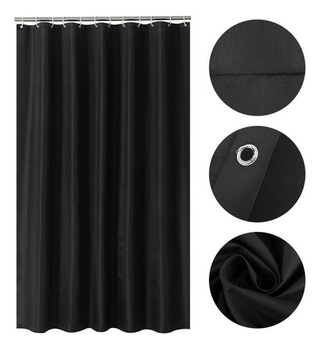 Cortina De Ducha, Impermeable, Elegante, Resistente Al Desga